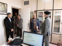 گزارش تصویری از بازدید هیات رئیسه دانشگاه از دانشکده علوم زمین